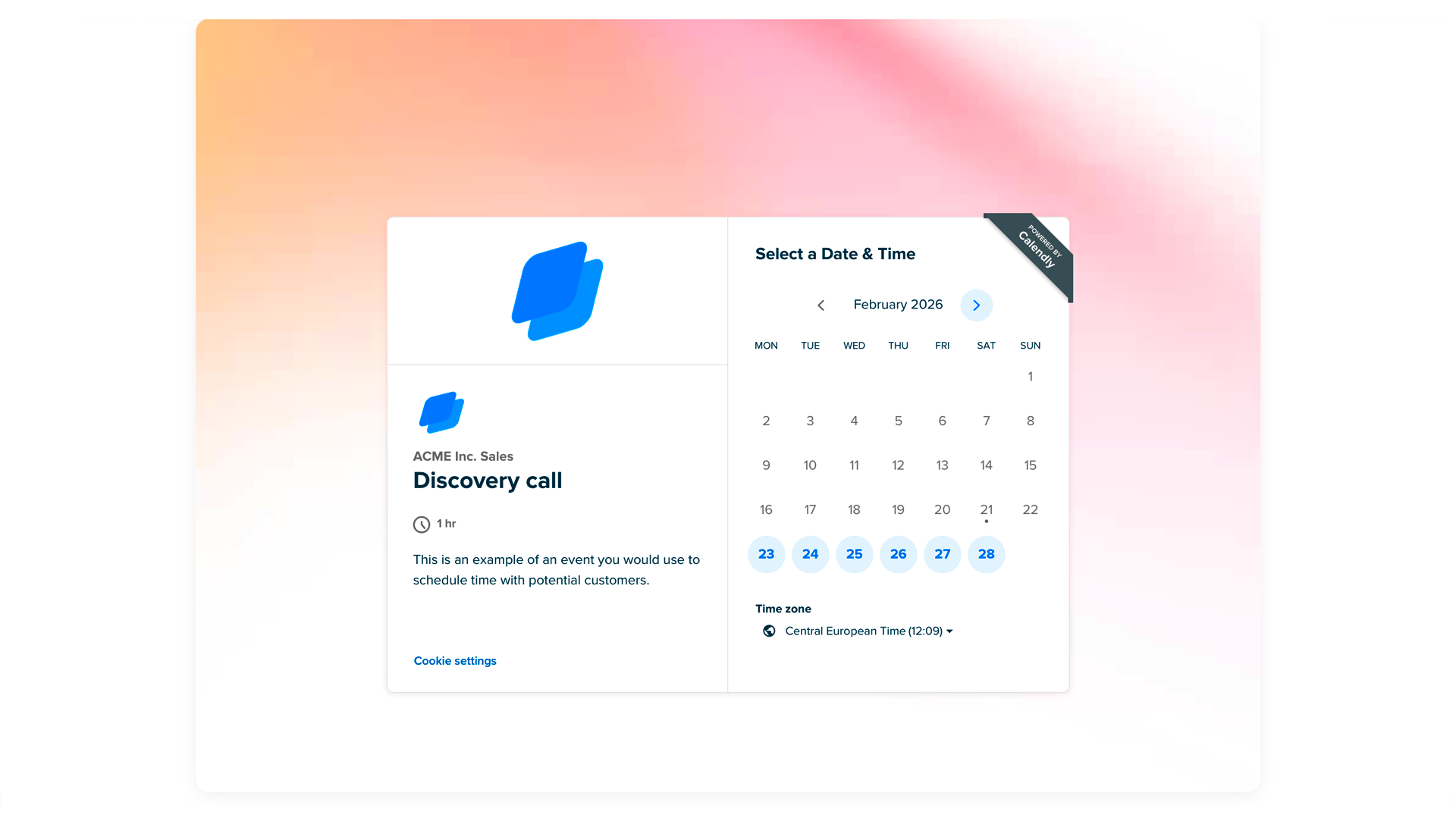 Calendly Booking